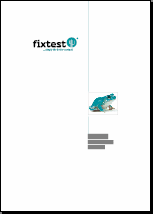 Fixtest XXL-catalogue title page